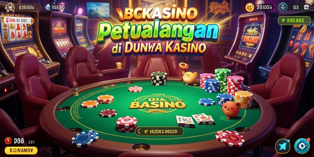 Tampilan gameplay BCKASINO dengan berbagai tantangan kasino yang mendebarkan.
