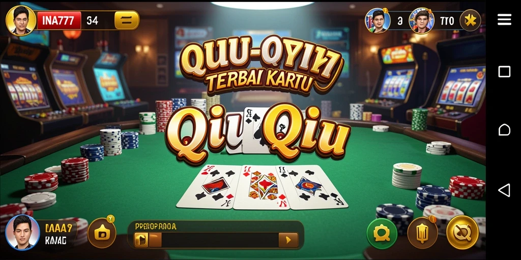 Tangkapan layar gameplay QiuQiu yang menegangkan dan mengasyikkan.