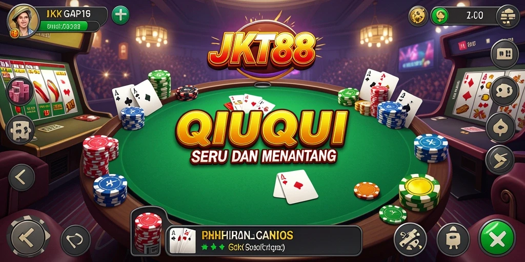 Pengalaman bermain QiuQiu yang seru dan interaktif.