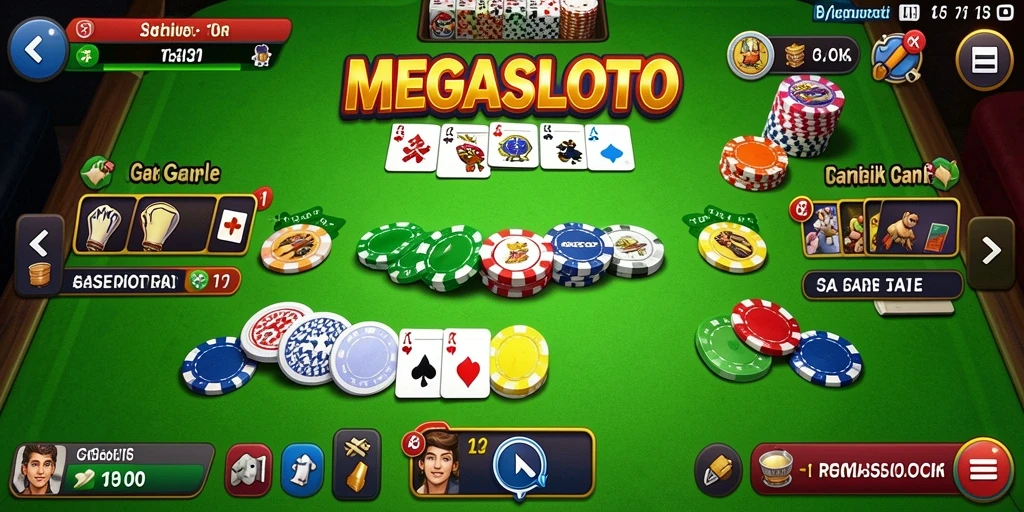 Tampilan gameplay seru dan interaktif di MEGASLOTO.